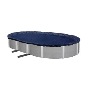 Swimline 12 x 24 Fuß ovale oberirdische Schwimmbad Laubnetz Abdeckung | CO91224 - Bild 1 von 5
