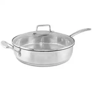 Nueva sartén cubierta de acero inoxidable Scanpan Impact 28 cm 3,2 L ahorro de inducción - Imagen 1 de 2