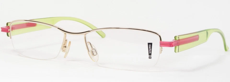 Switch it by EBM Combi 1204 Oro Pálido ÚNICAS GAFAS RARAS 49-18-145mm Alemania Foto 1 de 4