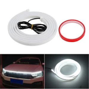 120cm Car LED Hood Daytime Running Lights Strip 12V Accessories Waterproof - Picture 1 of 9