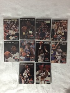 1992 Skybox Patrick Ewing USA Basketball Complete Card Set #19-27 And Card #103