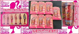 Barbie Mini Land Barbie Blind Package Figures Lot Of 7 NEW SEALED - Picture 1 of 13