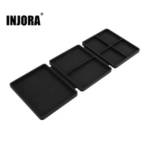 INJORA Vassoio portatile per parti in silicone a tre pieghe (108 * 88 mm) - Foto 1 di 13