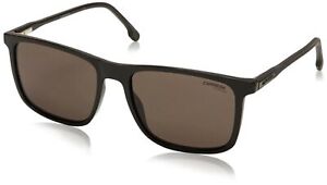 Carrera 231/S Rectangular Sunglasses, Black/Gray, 55mm, 18mm