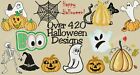 Machine Embroidery Designs - OVER 420 HALLOWEEN DESIGNS - Multiple formats