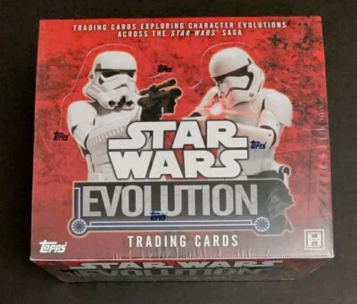 Star Wars Evolution Factory Sealed HOBBY Trading Card Box Topps 2016 - Image 1 of 4