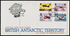 British Antarctic Territory 117-20 on FDC - Aircraft