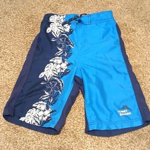 Tommy Bahama Mesh Lined Swim Trunks Boys Size Medium - Picture 1 of 4