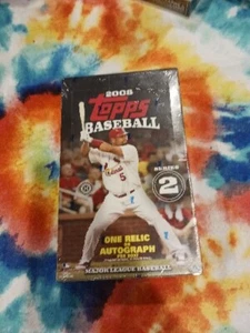 2008 Topps Series-2 HOBBY Box 1 Auto or Relics Factory Sealed 36 Packs Hobby - Picture 1 of 2