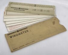 Wiromètre électrique général vintage avec instructions 