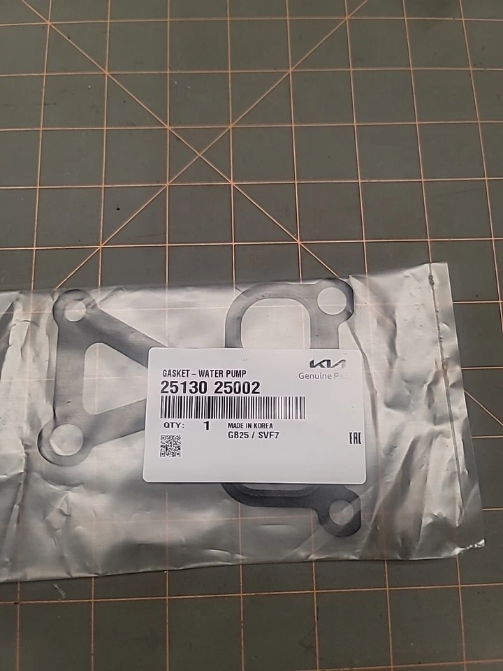 Junta de montaje de bomba de agua - para (25130-25002) 2006-2022 Kia Sportage Optima... Foto 1 de 1