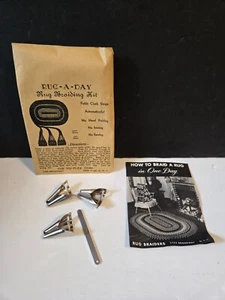 Vintage RUG-A-DAY Rug Braiding Kit 1950'S - Picture 1 of 4