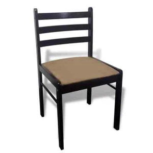 6pcs Dining Chairs Velvet Wood Timber Cafe Kitchen Retro Bistro Chair Brown - Picture 1 of 5