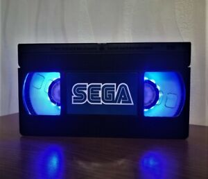 Sega Mega Drive Retro VHS Night Light, Bedroom Light, Desk Lamp, Nintendo, Kids