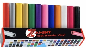 HEAT TRANSFER VINYL Roll Iron on HTV 12"x 8ft for Cricut, Silhouette us pu pvc - Picture 1 of 12