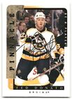 1996-97 PINNACLE BE A PLAYER AUTOGRAPHES AUTO #37 TED DONATO