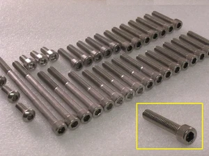 Yamaha Fazer FZS1000 / FZ1 2001-2005 Engine 51pc Stainless Steel Allen Bolts Kit - Picture 1 of 7
