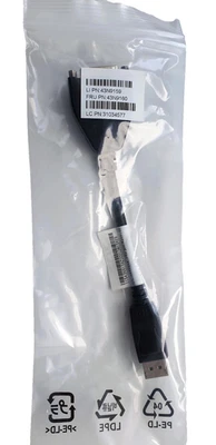 Lenovo 43N9159 FRU 43N9160 Display port to DVI-D Dual link adapter NEW - Bild 1 von 2