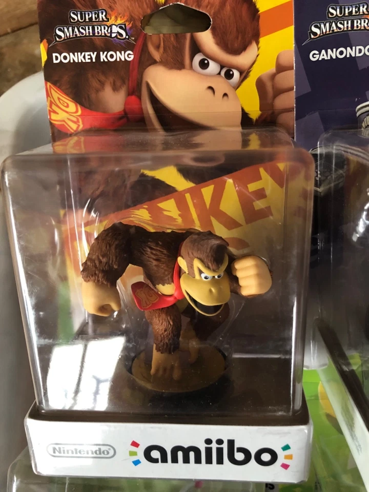 amiibo Donkey Kong — Super Smash Bros — Nintendo Wii U / 3DS / переключатель *см. описание* - Изображение 1 из 1