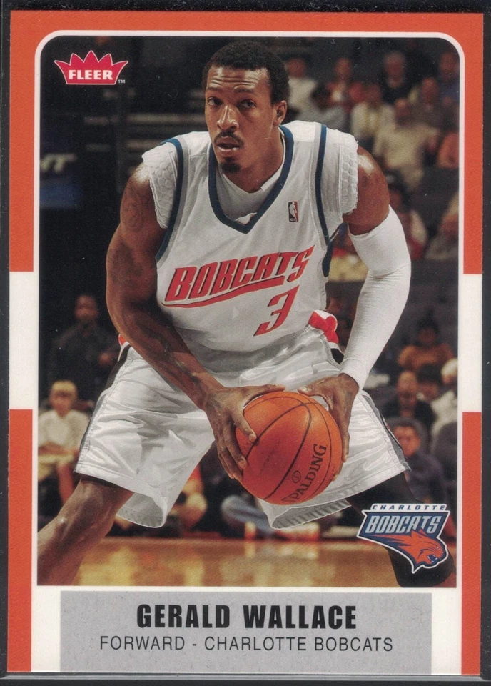 Fleer 2007-08 - Gerald Wallace #72 Charlotte Bobcats Foto 1 de 1
