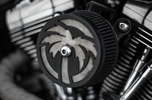 HEATWAVE VISUAL HARLEY AIR CLEANER COVER BIG SUCKER FXD DYNA FXR FXDX FILTER - Bild 1 von 12
