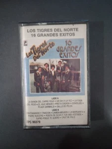 Los Tigres Del Norte 16 Grandes Exitos Cassette Tape corridos - Picture 1 of 2
