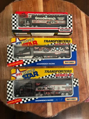 (3) Transportadores de metal fundido Dale Earnhardt Matchbox GM Goodwrench - Imagem 1 de 4