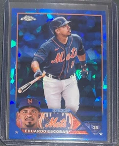 Eduardo Escobar 2023 Topps Chrome Sapphire #118 New York Mets - Picture 1 of 2