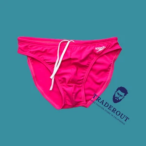 Speedo Hombre Rosa Solar Natación Breve Bikini Traje de Baño Talla 30 32 34 36 38 - Imagen 1 de 8