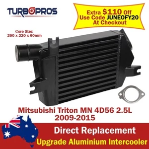Intercooler + junta de aluminio de actualización para Mitsubishi Triton MN 4D56 2,5 L 2009-15 - Imagen 1 de 13
