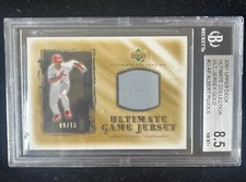 2001 UD Ultimate Collection /250 Albert Pujols RC On Card PSA