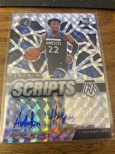 2020-21 Mosaic Basketball Ashton Hagans Auto - Timberwolves