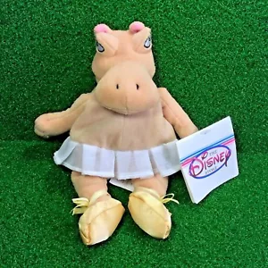 NUEVO Exclusivo Tienda Disney HIPPO FANTASIA Bolso de Frijoles Juguete de Peluche - Envío GRATUITO - Imagen 1 de 10