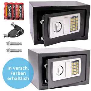 Elektronischer Safe Geldschrank 31x20x20cm Möbeltresor Wandtresor Wandsafe - Bild 1 von 15