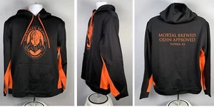 Norsemen Brewing Mortal Brewed Odin sudadera con capucha aprobada para hombre grande poliéster cerveza - Imagen 1 de 4