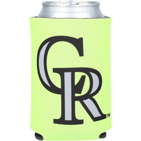 WinCraft Colorado Rockies 12oz. Neon Can Cooler Cover