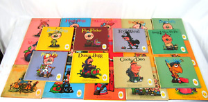 Topsy Turvy Bugg Book Lot 23 Books 46 Stories Read Aloud Vintage 1988 Hardcover