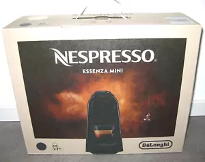 Nespresso DeLonghi Essenza Mini EN 85.B Schwarz Kaffee Kapselmaschine *NEU+OVP* - Bild 1 von 4