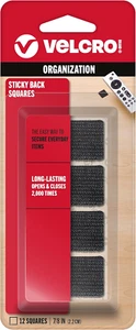VELCRO Brand Sticky Back Hook and Loop Fasteners Perfect for Home or Office. 7/8 - Picture 1 of 12
