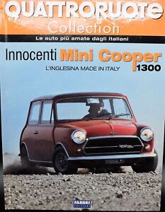 File Quattroruote Collection Innocenti Mini Cooper 1300 Model Car Book New