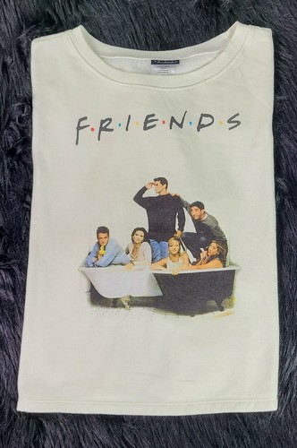 OFF WHITE Friends The TV Series Felpa Pull Over Crop (XL)