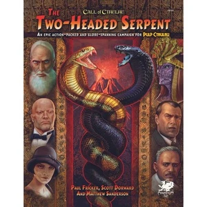 Pulp Cthulhu: The Two-Headed Serpent (Call of Cthulhu RPG) - Chaosium Inc. 2017 - Picture 1 of 2
