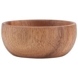 Storage Bowls Keys Wood Bowl Kitchen Dishware Large Salad Bowl - Picture 1 of 6