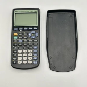 Calculadora gráfica Texas Instruments Ti-83 Plus con cubierta ¡PROBADA! - Imagen 1 de 3