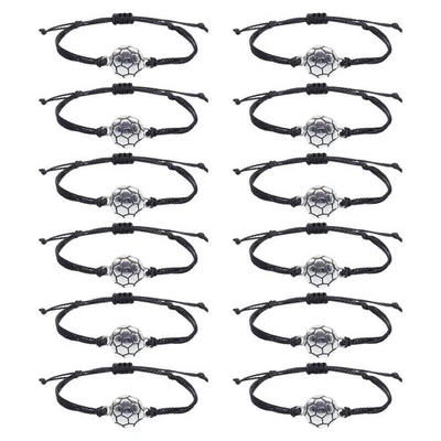  12 Pcs Fußball Accessoires Jungen Fussball Armband Fußballzubehör - Bild 1 von 4