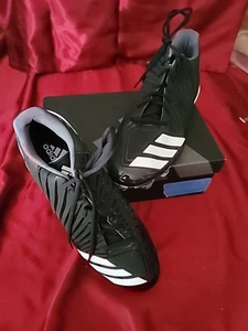 Adidas Icon MD Baseball Cleats Black (B39223) Men's Size 15 - Picture 1 of 7