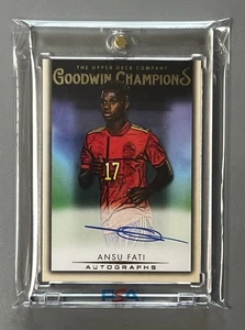 ANSU FATI 💎 RISING SUPERSTAR & HOF/GOAT!!! ✨RARE✨AUTOGRAPHED✨ROOKIE✨CARD!!! - Picture 1 of 2