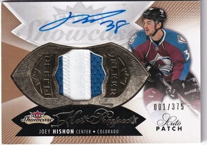 Parche de radiocontrol Fleer Showcase #178 Joey Hishon JSY 2014-15 automático 1/375 - Imagen 1 de 2