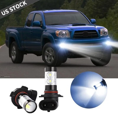 For Toyota Tacoma 2005 2006 - 2011 Combo LED Fog Light Bulbs 2PCs 6000K - Image 1 of 4