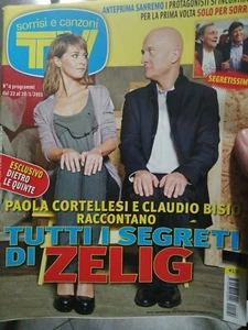 Sorrisi E Canzoni TV Paola Cortellesi E Claudio Bisio Rivista 28/1/11 - Picture 1 of 4